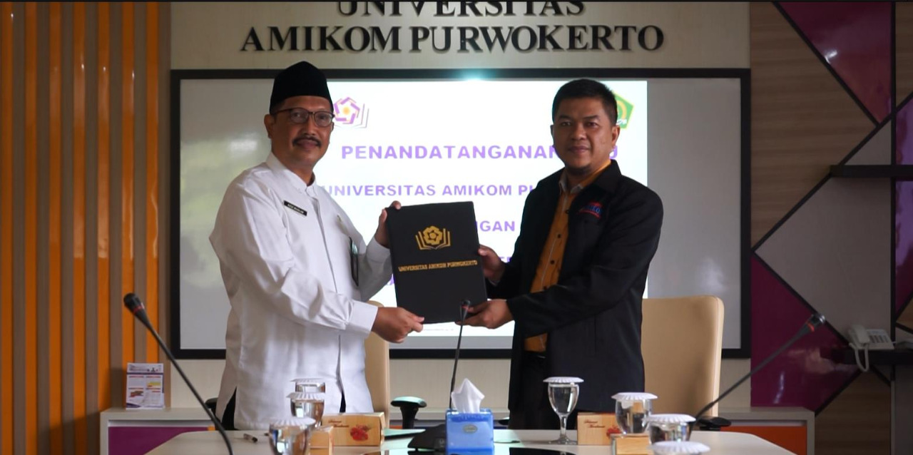 KanKemenag Banyumas MoU Dengan Universitas Amikom Purwokerto