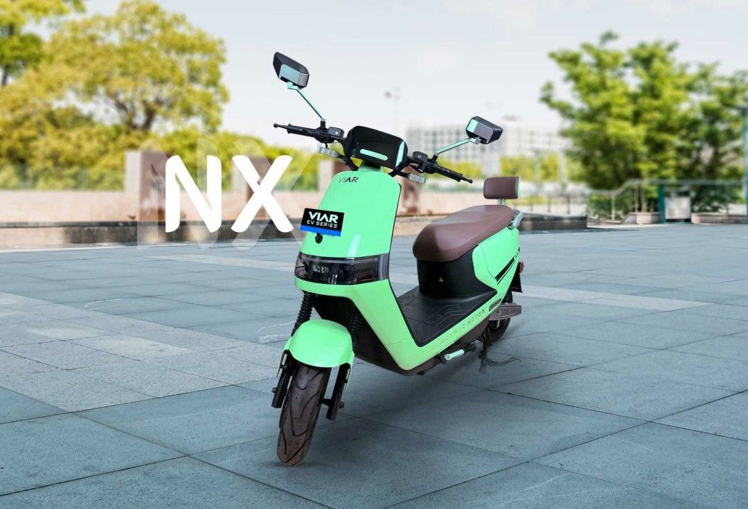 Motor Listrik Viar NX Desain Mini Cocok untuk Ibu Rumah Tangga