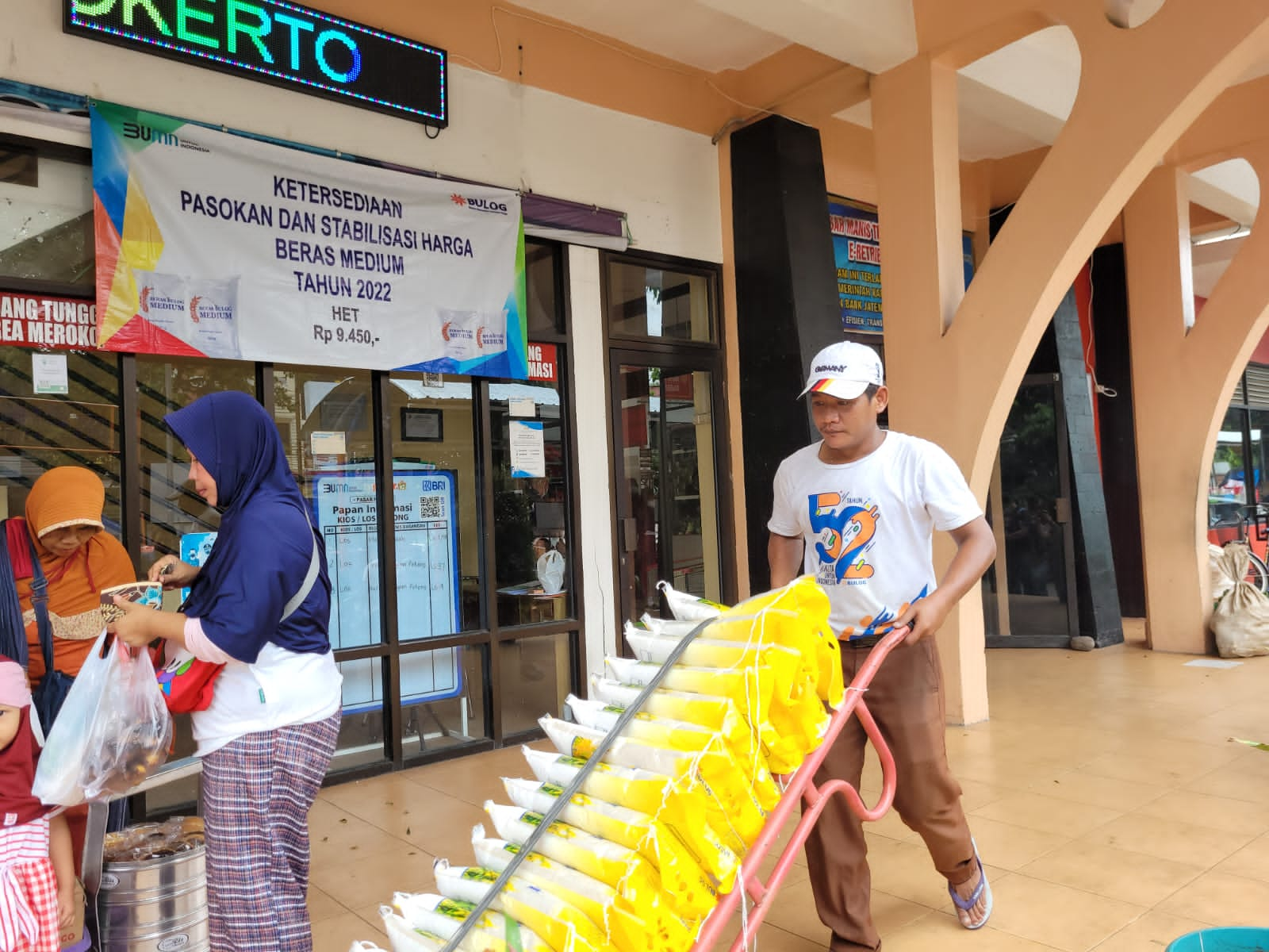 Meski Harga Beras Tinggi, Namun Masih Stok Stabil