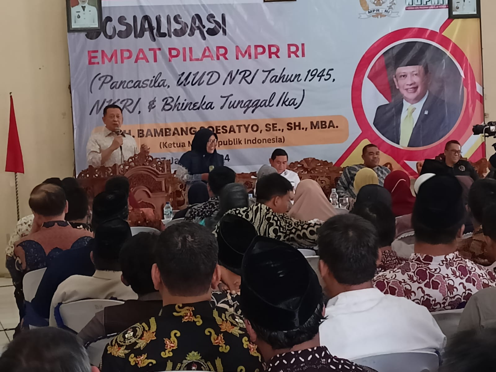 Sosialisasi 4 Pilar, Bamsoet Ingatkan Pengaruh Radikalisme 