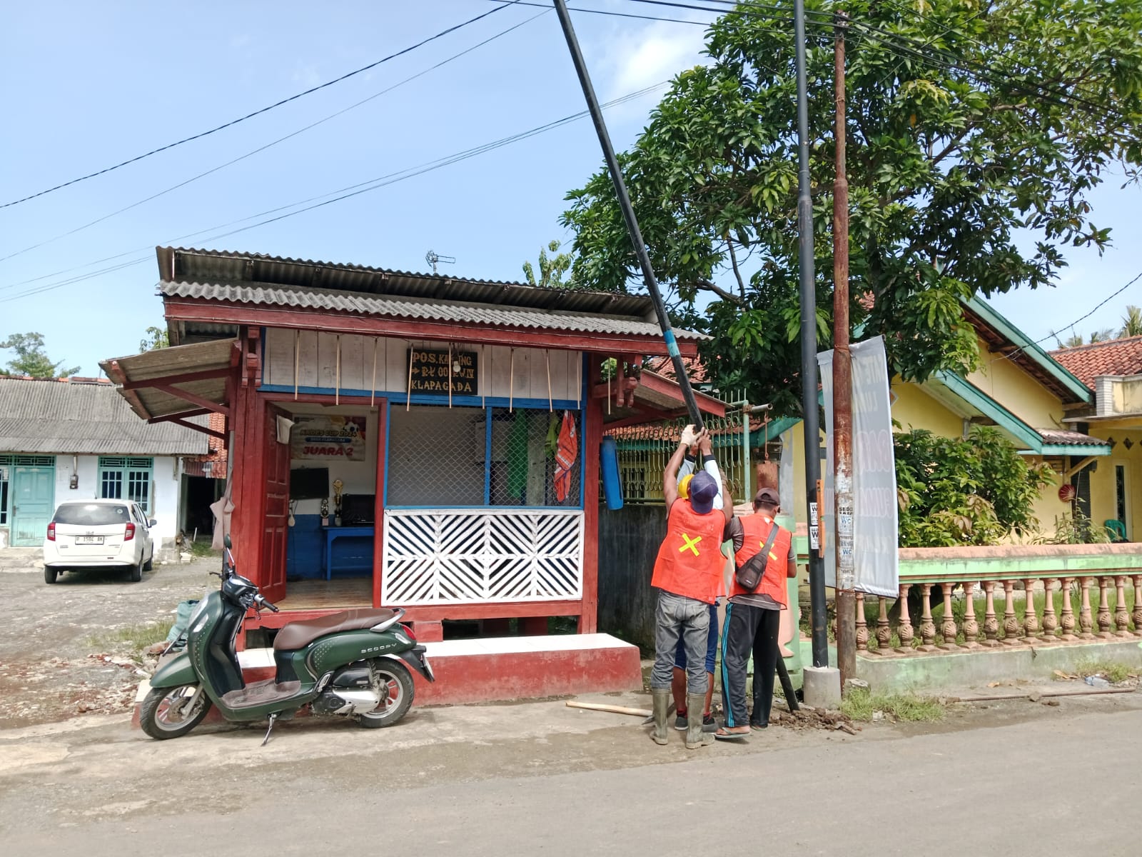 Tiang Provider Internet Marak di Cilacap, Pemkab Upayakan Penarikan Retribusi Mulai Tahun Ini