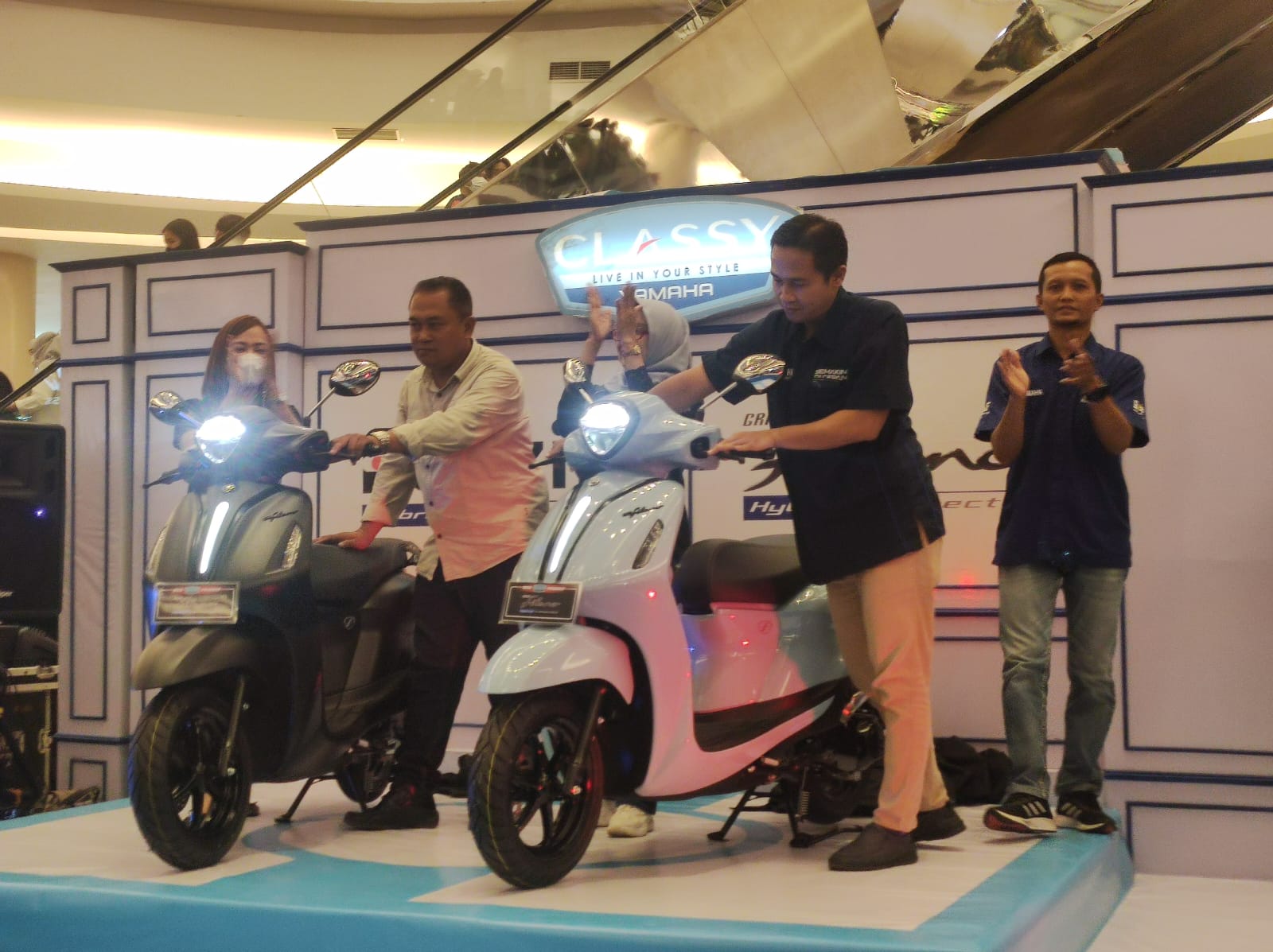 Yamaha Grand Filano Hybrid-Connected Pukau Warga Purwokerto