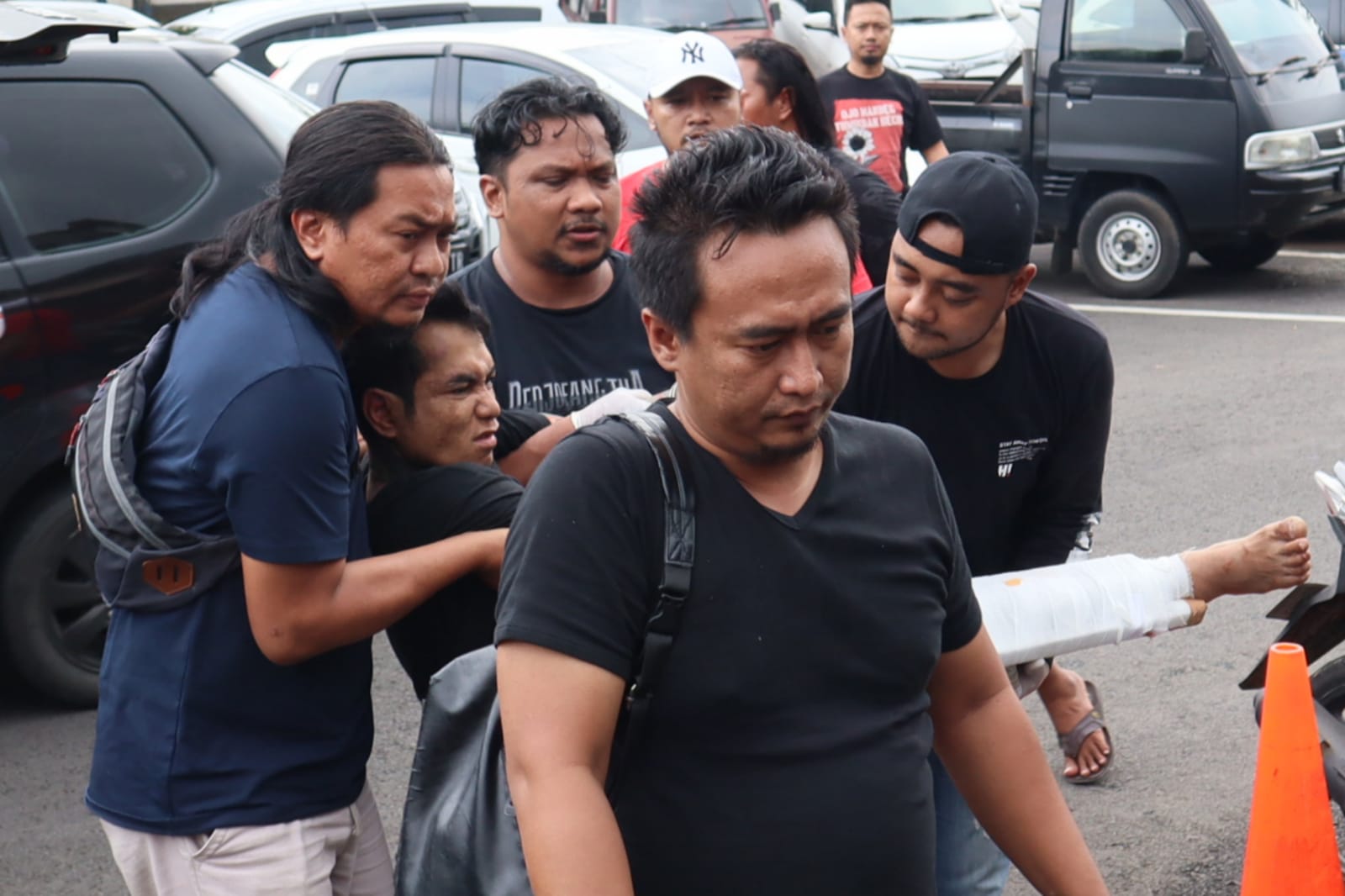 Dibopong di Mako Polresta Banyumas, Berikut Foto Pelaku Pembunuhan Perempuan di Hotel Purwokerto