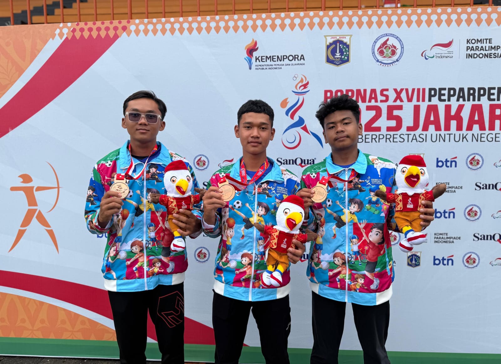 Tujuh Atlet Purbalingga Sumbang 10 Medali untuk Jateng di Popnas 2025