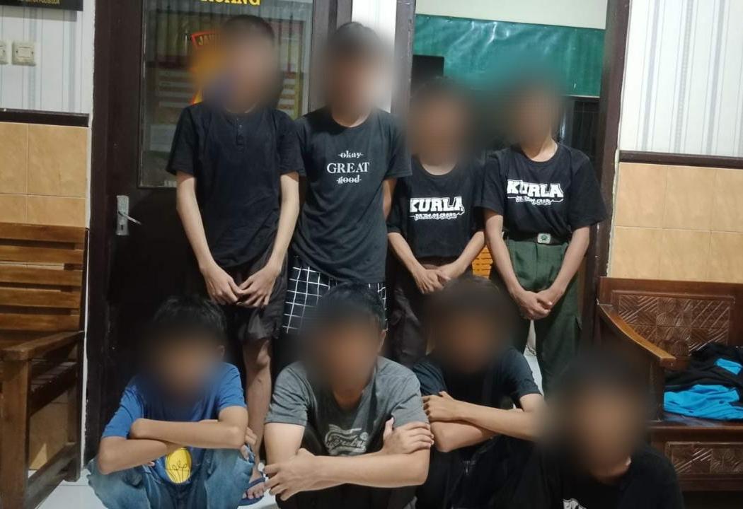 Lagi, 12 Remaja di Cilacap Hendak Perang Sarung Diciduk Polisi