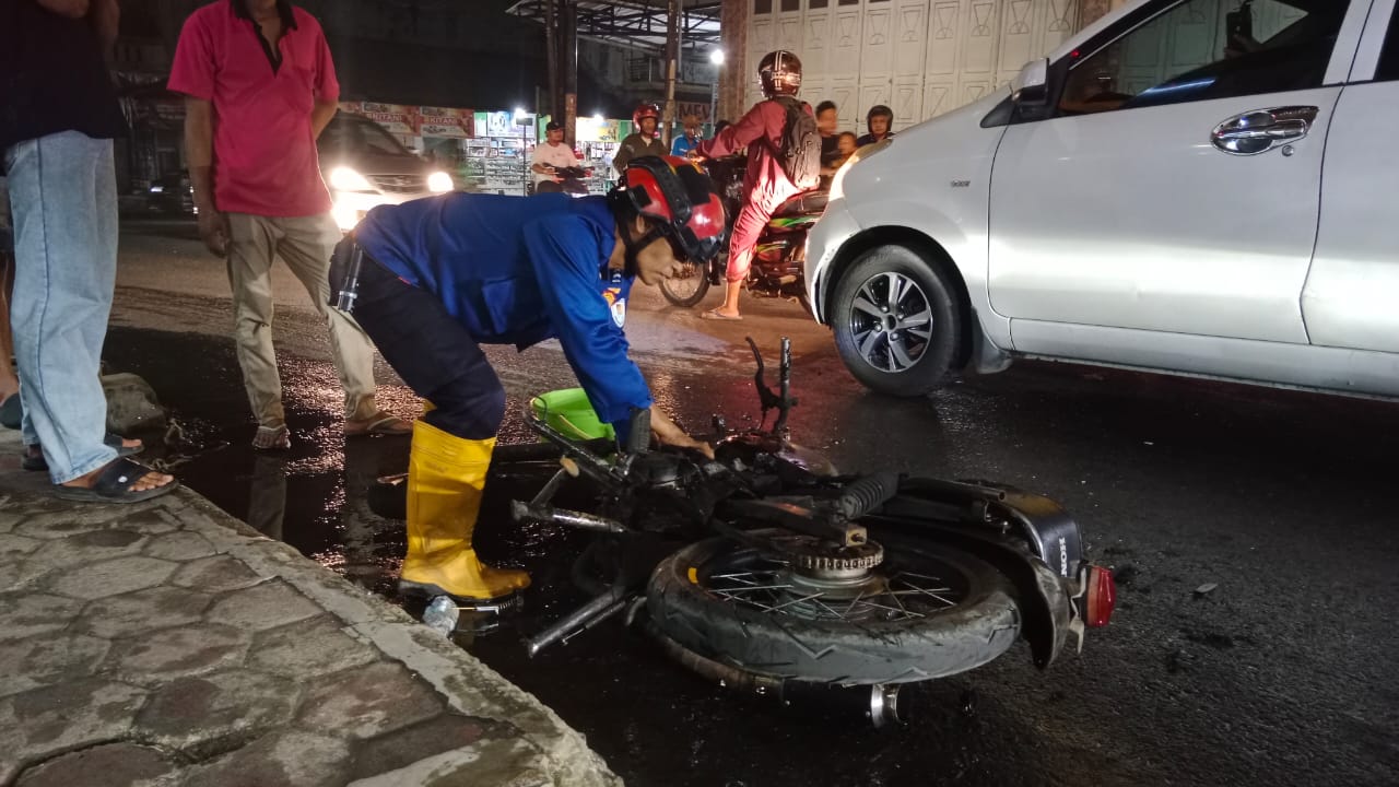 Dipicu Korsleting, Sistem Kelistrikan Sepeda Motor Terbakar di Kroya