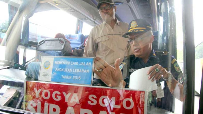 9 AKAP di Terminal Bulupitu Purwokerto Kena Sanksi Tilang