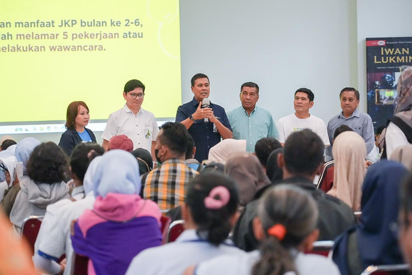 Berikan Kemudahan Klaim JHT, BPJS Ketenagakerjaan Buka Layanan Prioritas di PT Sritex 