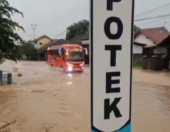 Diguyur Hujan Lebat Semalaman, 7 Desa di Banyumas Timur Terendam Banjir