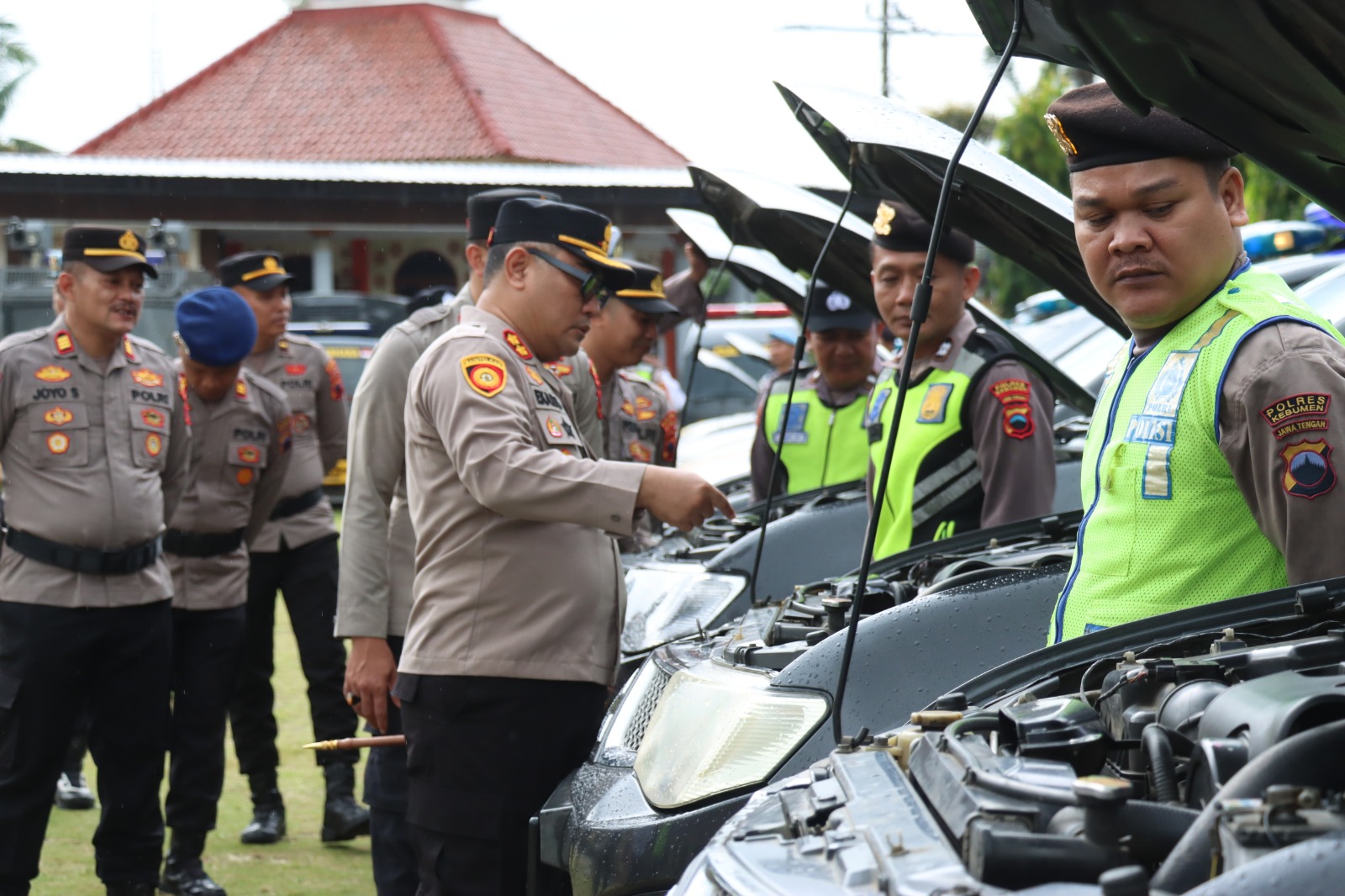 Polres Kebumen Cek Kesiapan Sarpras Jelang Operasi Lilin Candi 2025