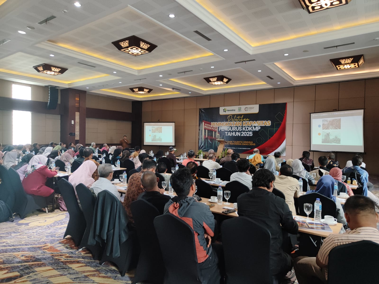 478 Pengurus Koperasi Desa Merah Putih Ikuti Pelatihan Peningkatan Kapasitas 