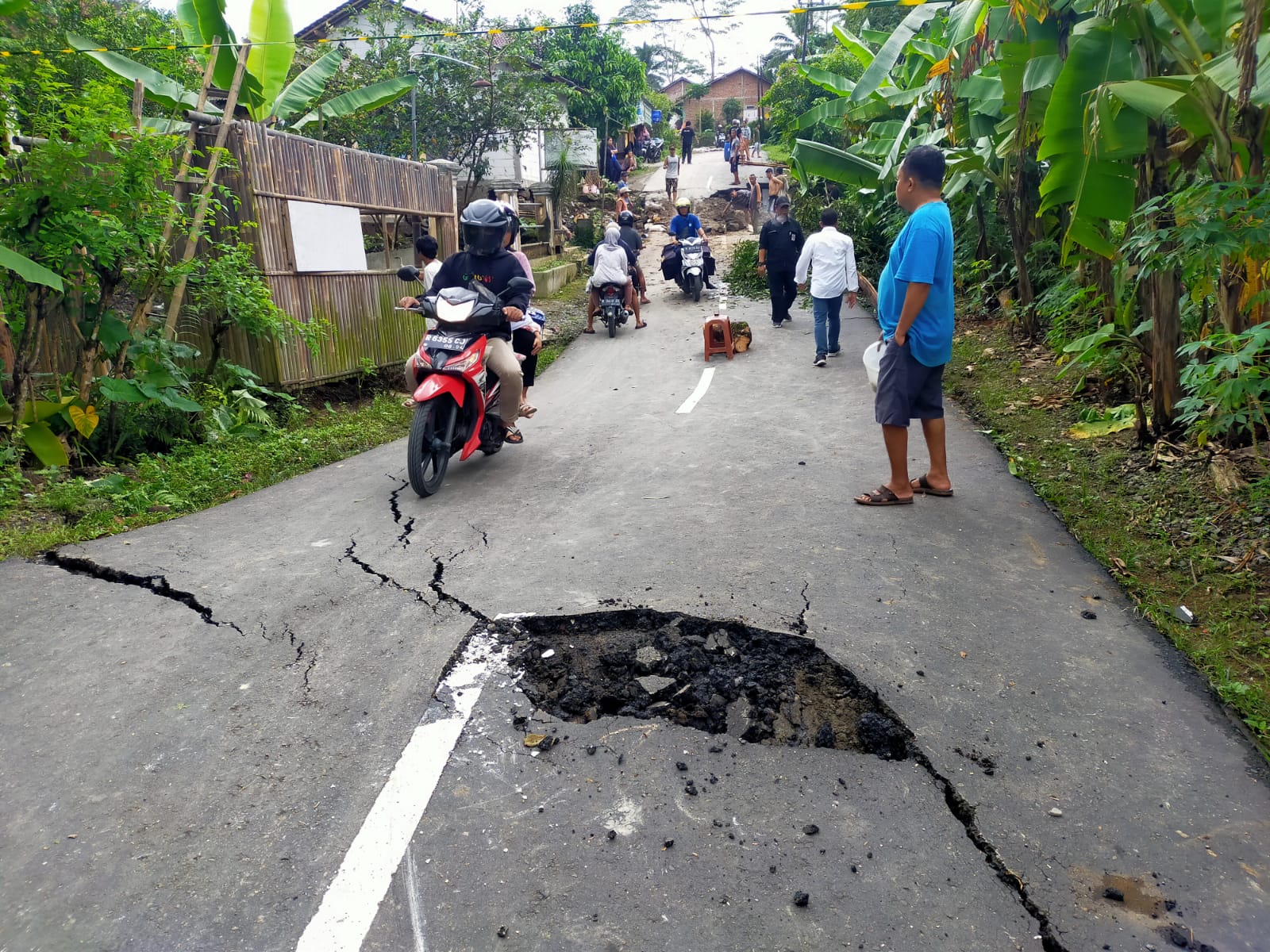 42 Jalan dan Jembatan Putus Terdampak Bencana di Banyumas