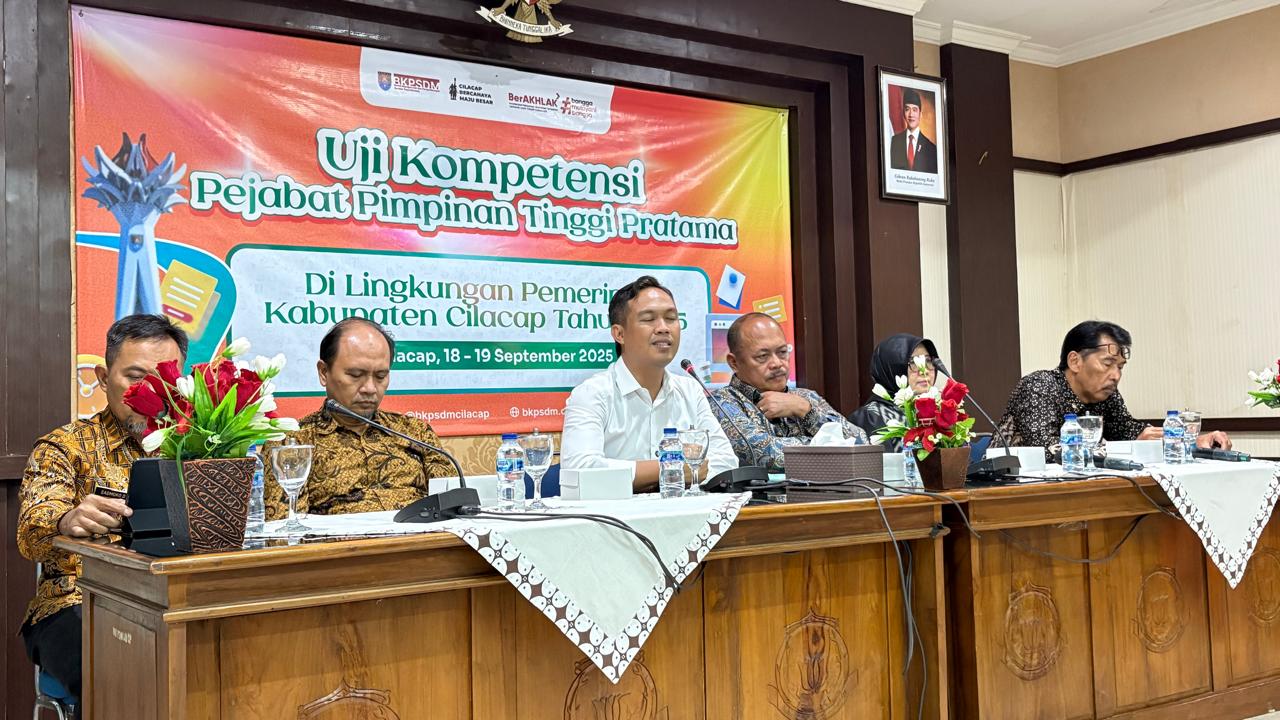 Pemkab Cilacap Serius Benahi Birokrasi, 21 Kepala OPD Jalani Asesmen Jelang Rotasi Besar-Besaran