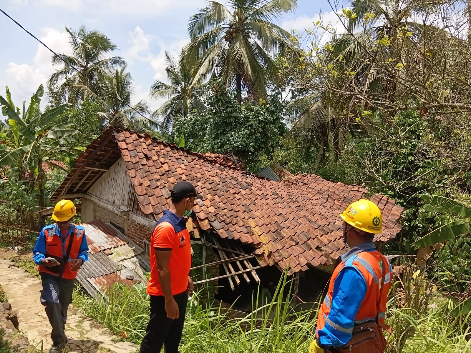 Gerakan Tanah Meluas di Padangjaya, 89 Rumah Rusak dan Warga Mengungsi