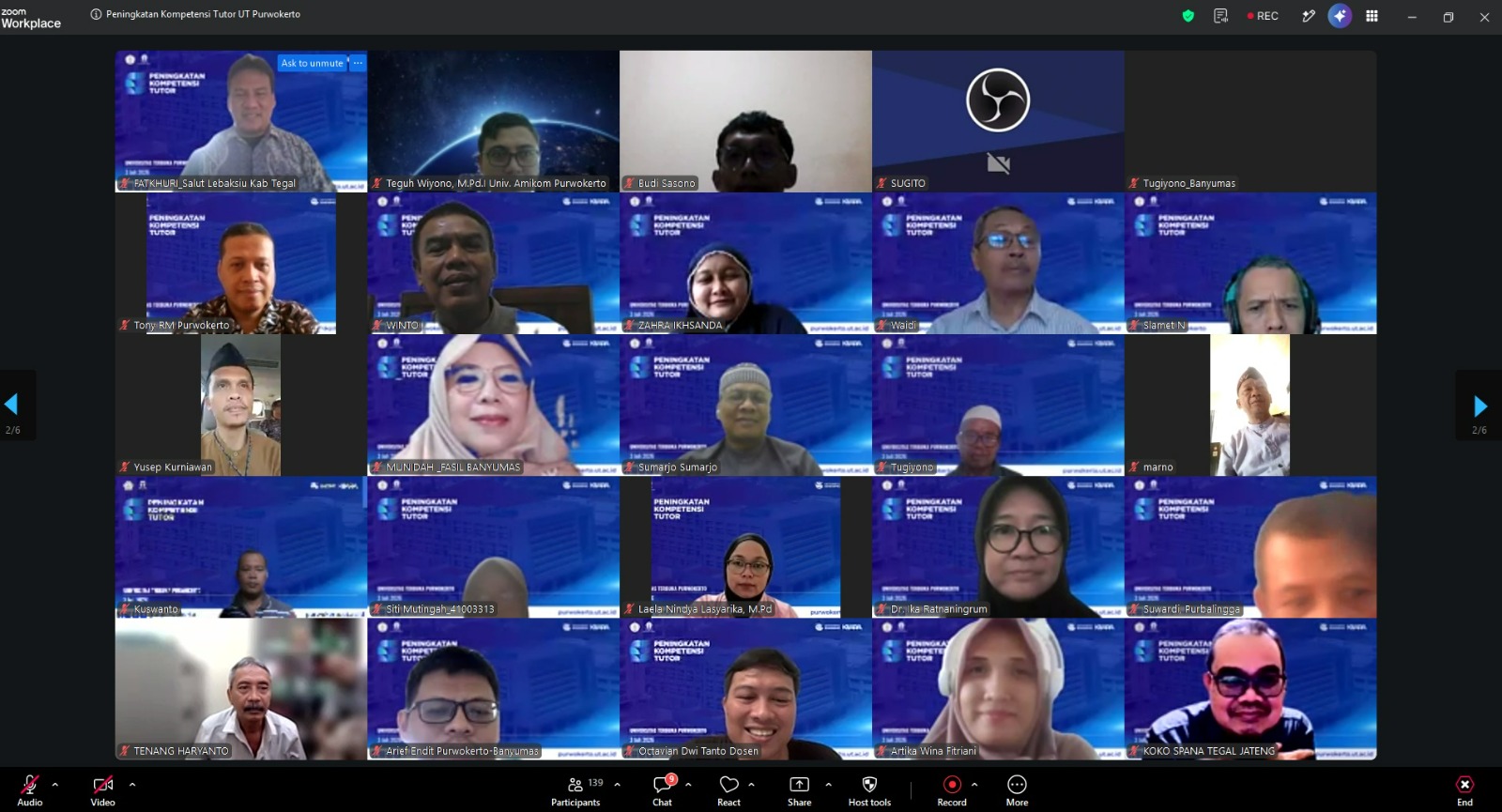 UT Purwokerto Gelar Penguatan Kompetensi Tutor Berbasis AI di Era Digital