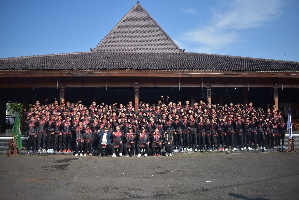 Banjarnegara Berangkatkan 124 Atlet dan 29 Pelatih Popda Jateng