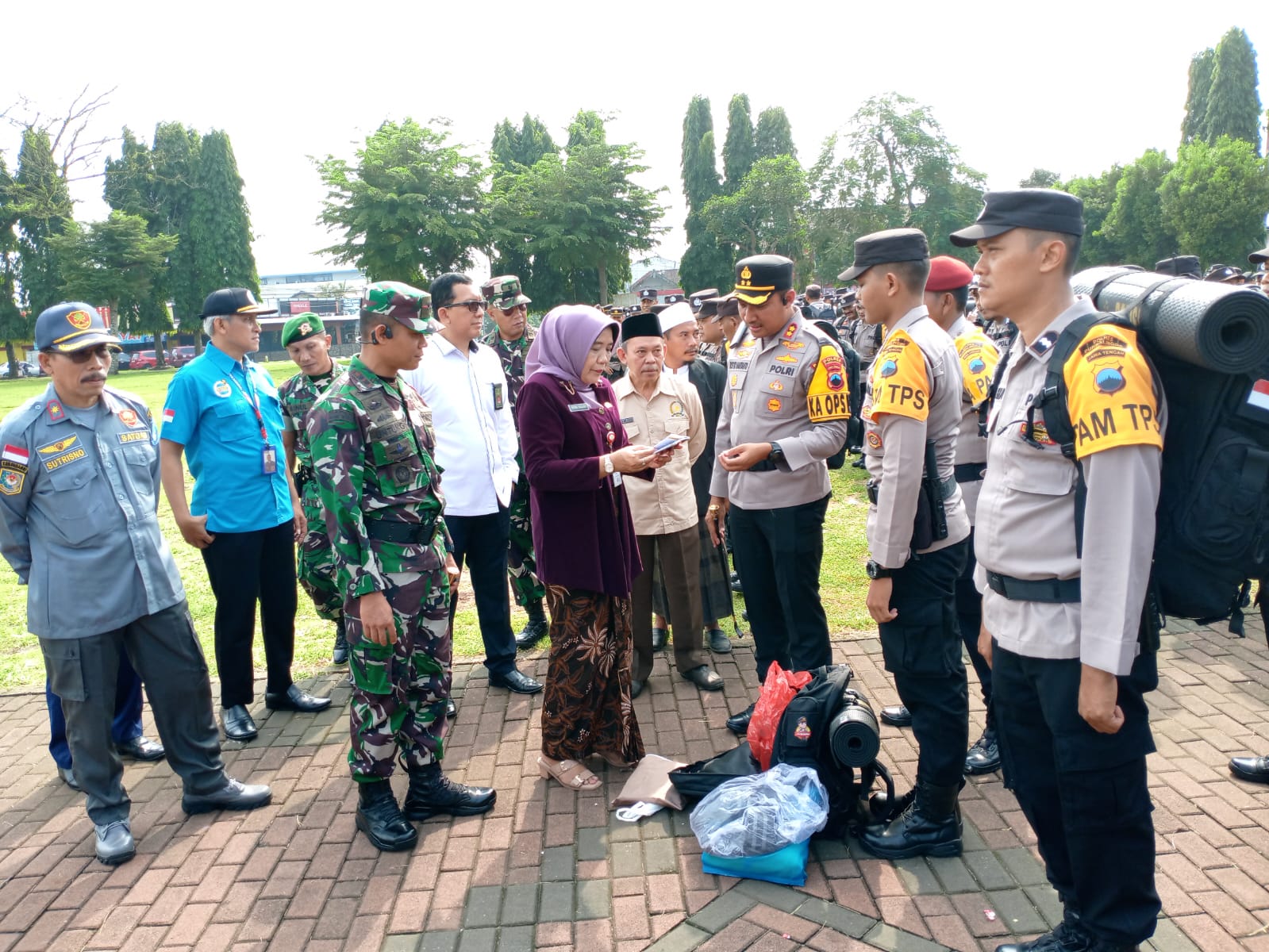 Sebanyak 5.248 Personel Polri, TNI dan Linmas Diterjunkan Amankan TPS Saat Pilkada