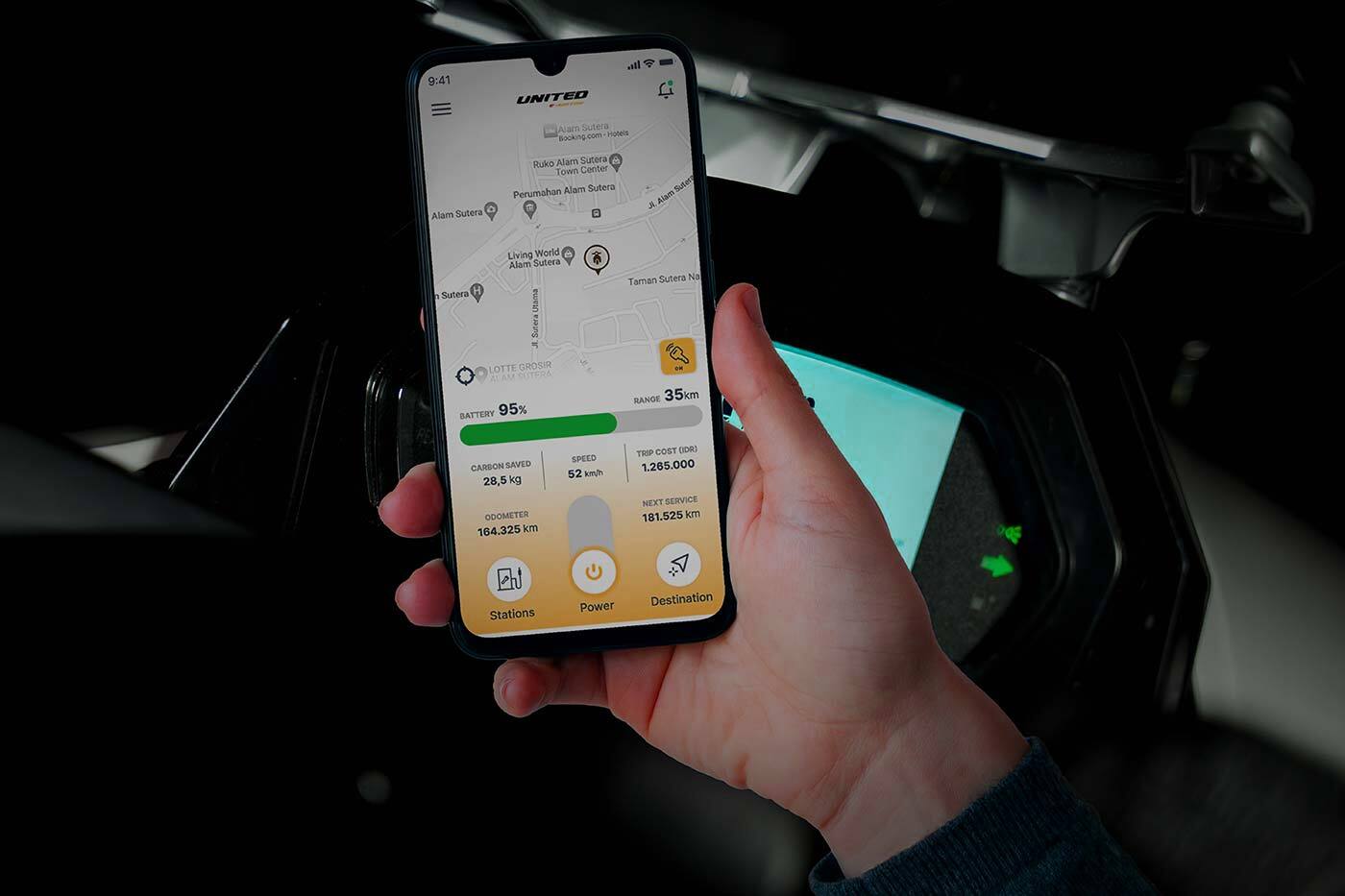 Jangan Khawatir! Fitur GPS Pada Motor Listrik Bisa Digunakan Untuk Memantau Pacar Meski LDR 