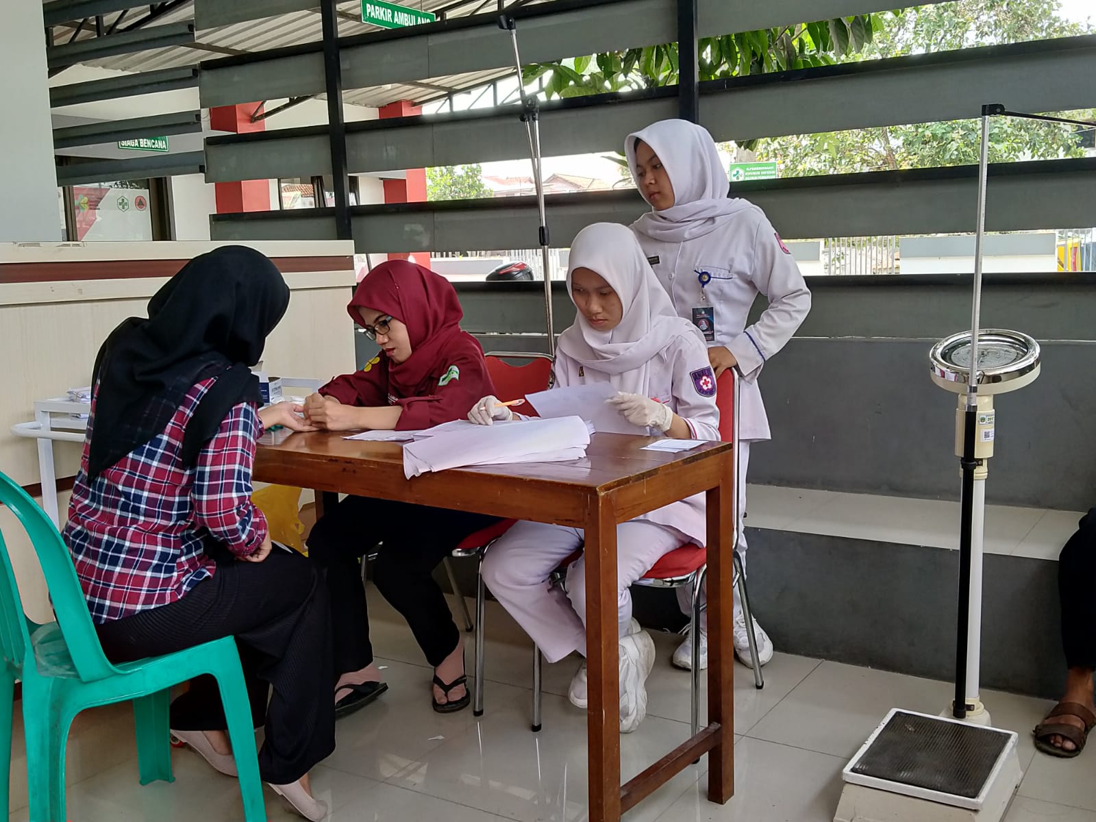 Pemeriksaan Kesehatan Calon KPPS di Ajibarang Ditarget 130 Orang Perhari