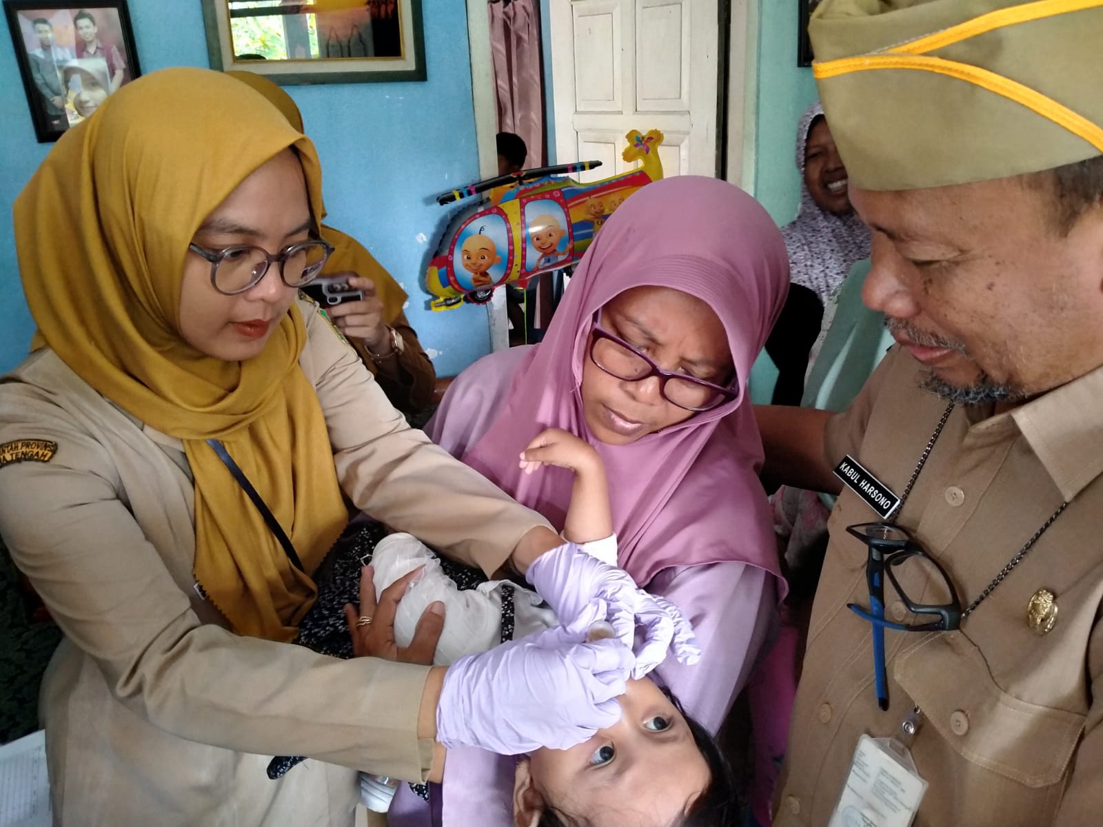 Total Sasaran Imunisasi Polio untuk 5.645 Anak di Desa Darmakradenan