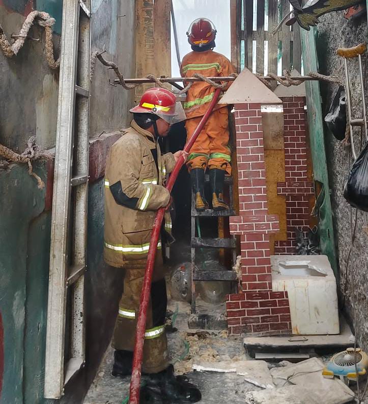 Rumah Kosong di Cilacap Terbakar, Diduga Akibat Korsleting Listrik