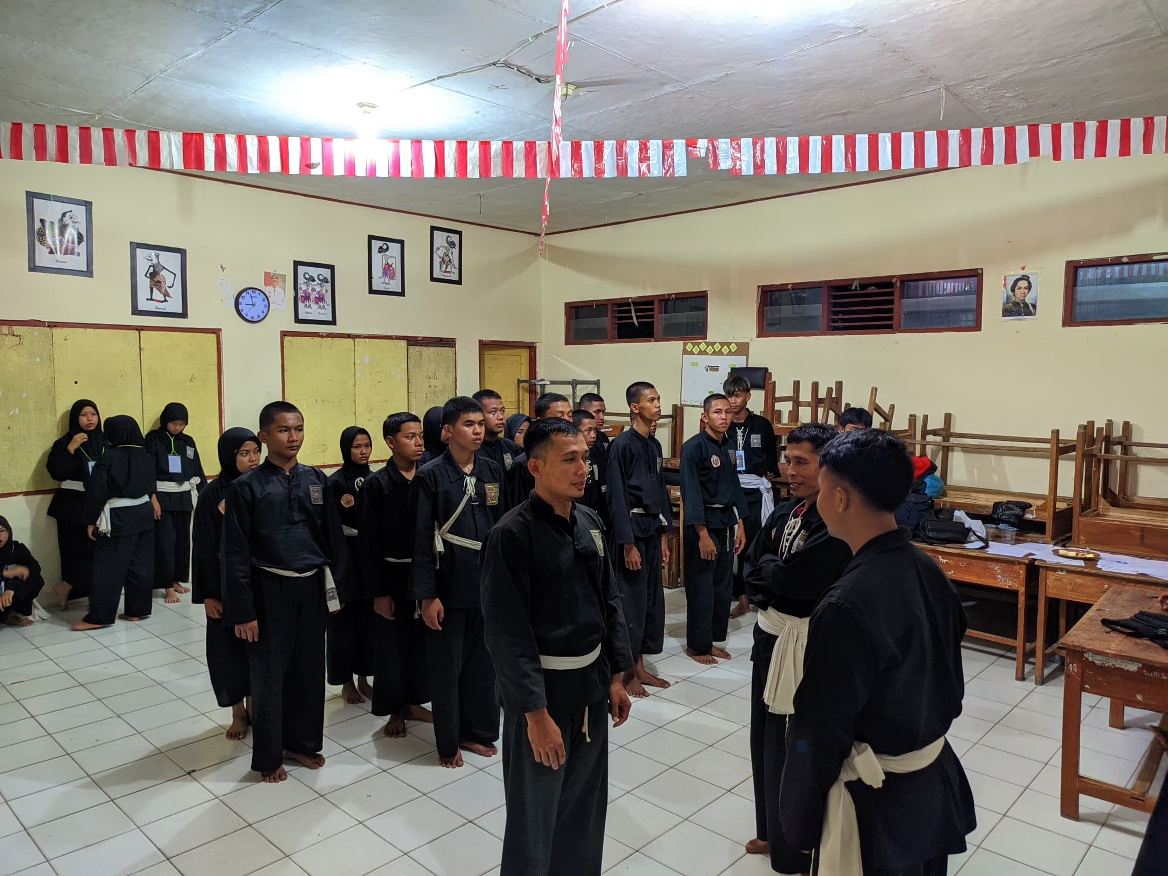 65 Siswa Ikuti Pendadaran Tingkat 1 PSHT Purbalingga, Dihadiri Kapolres AKBP Achmad Akbar