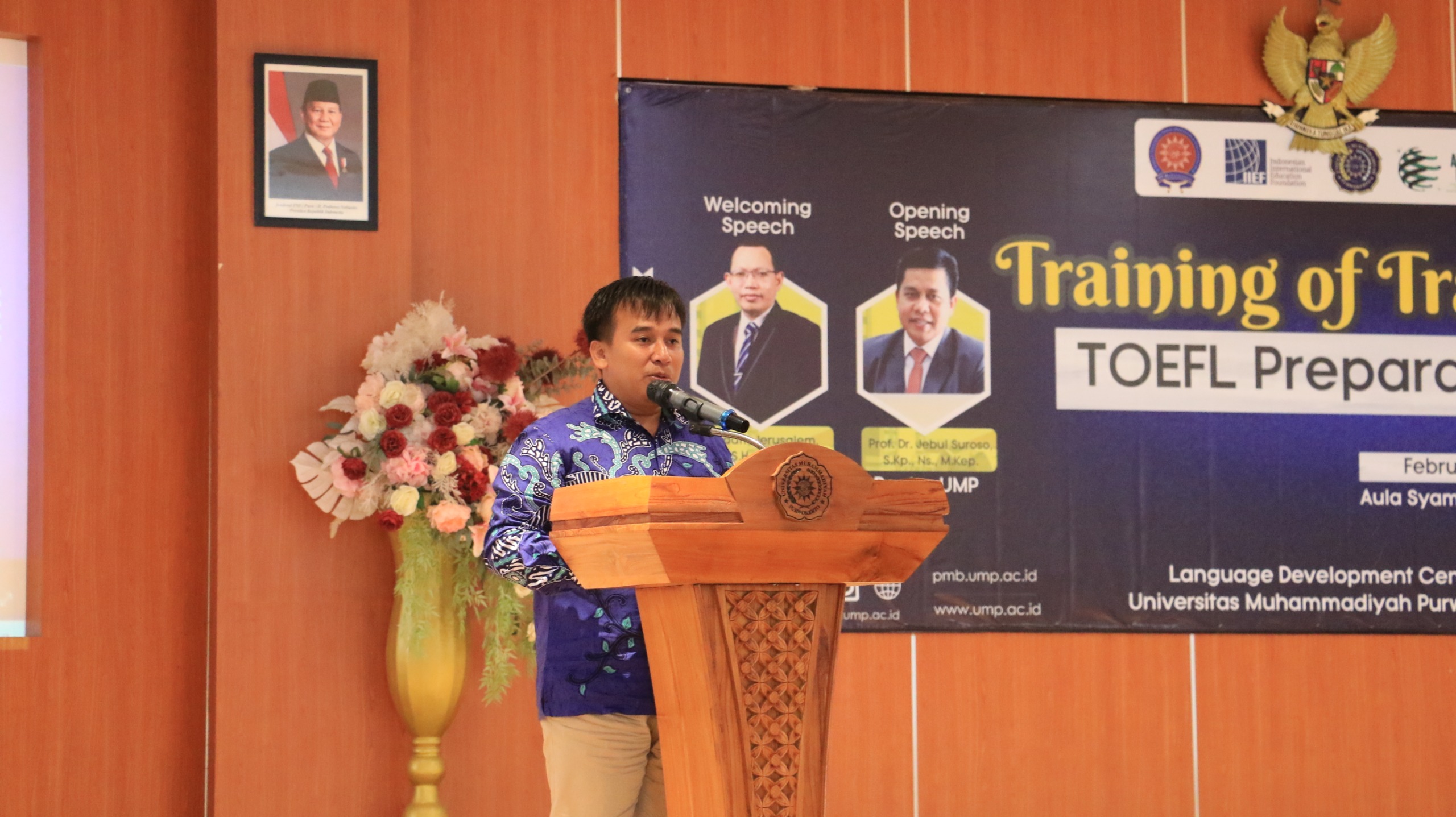Perkuat Kompetensi Pengajar, Universitas Muhammadiyah Selenggarakan Training For Trainers TOEFL