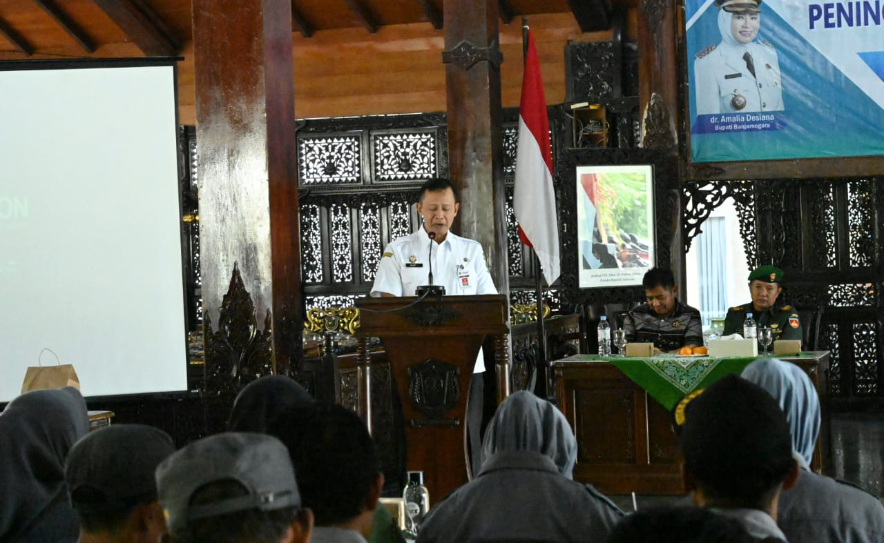 Satlinmas Diminta Jadi Garda Terdepan Cegah Peredaran Pil Aceh di Banjarnegara