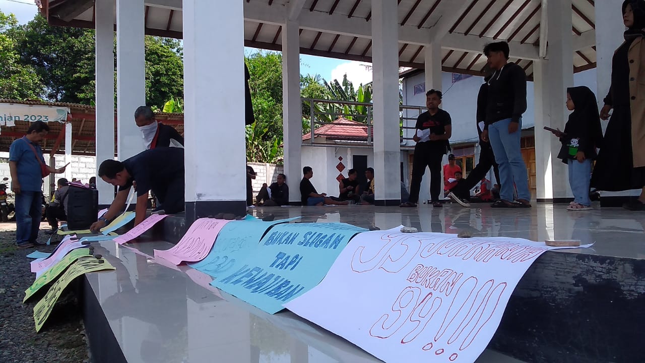 Peserta dan Warga Tuntut Ujian Ulang P3D Karangdadap