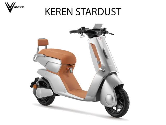 Mengintip Desain Unik Motor Listrik vMove Keren Stardust, Body Mungil dengan Harga Rp 9 Jutaan!