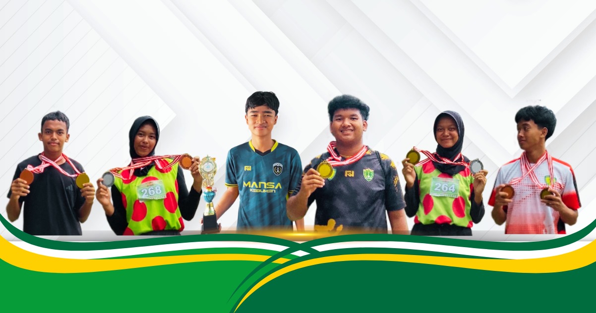 MAN 1 Kebumen Borong Medali di O2SN 2025