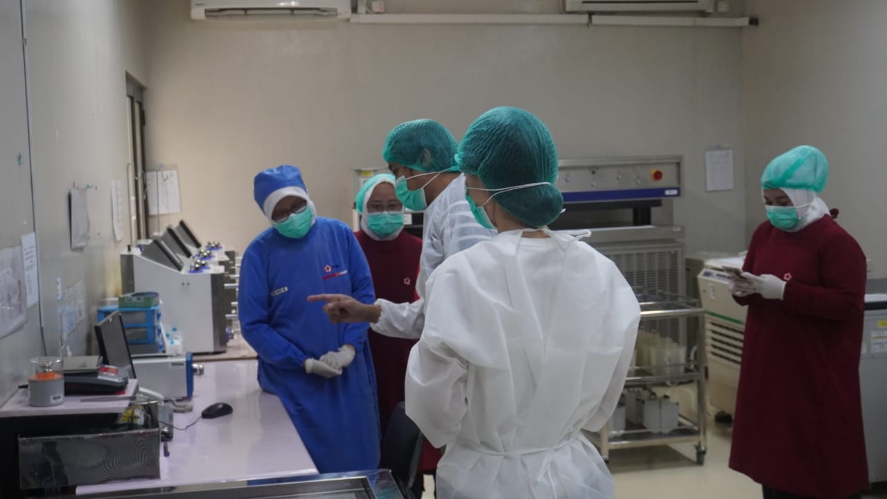 PMI Banyumas Ekspor Plasma ke Korea Selatan, Jadi Bahan Baku Obat Derivat