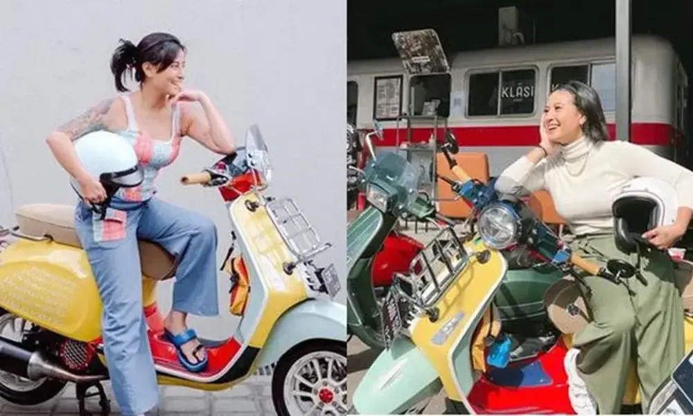 Spesifikasi Motor Vespa Primavera ala Selebgram Awkarin