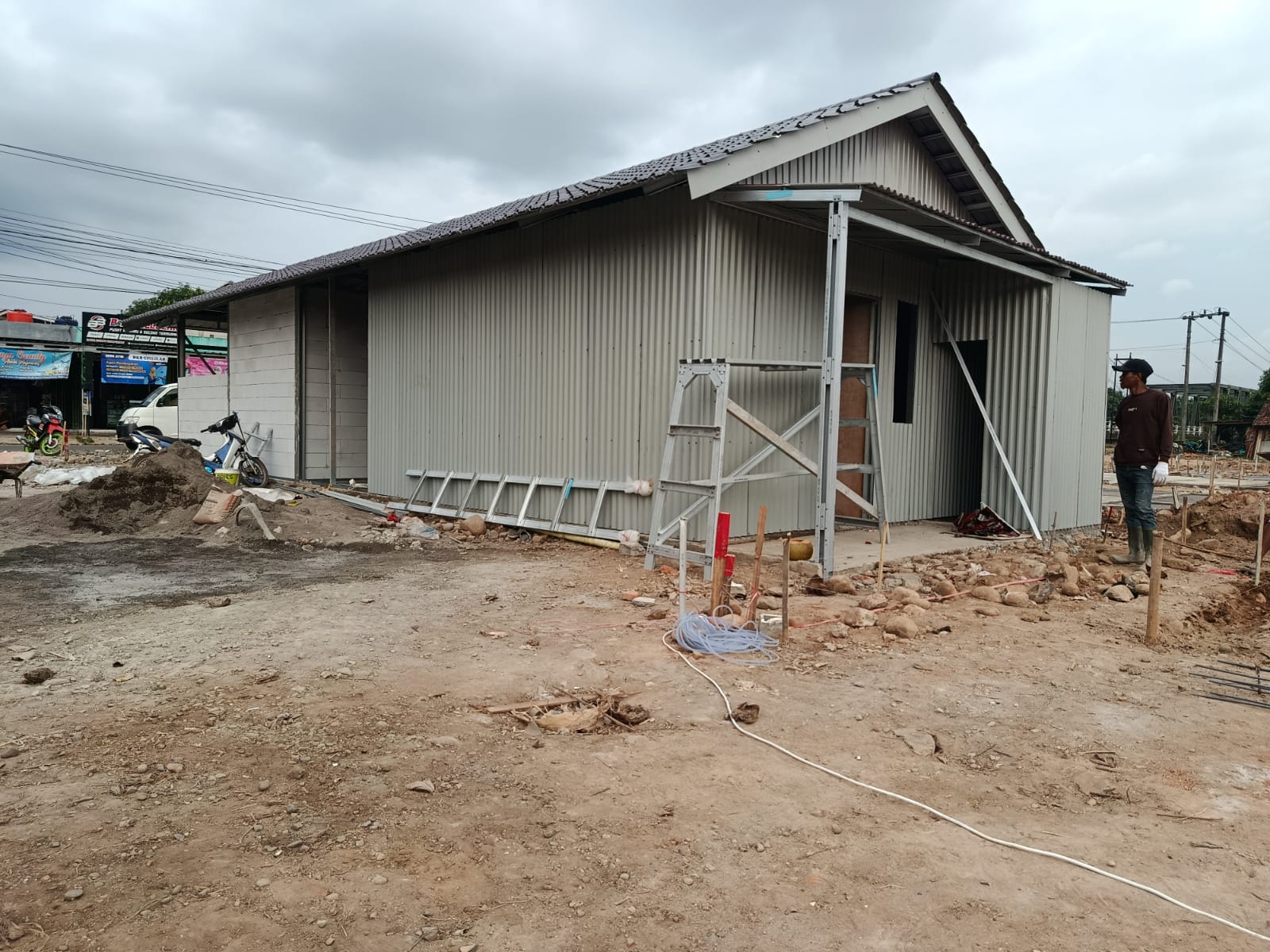 Huntara Korban Longsor Cibeunying Dikebut, Ditarget Rampung 20 Desember