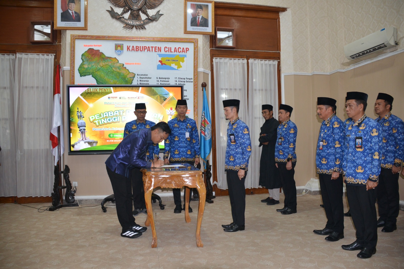 Bupati Cilacap Tegaskan Tidan Ada Jual Beli Jabatan, Proses Pengisian JPTP Bersih dan Terbuka