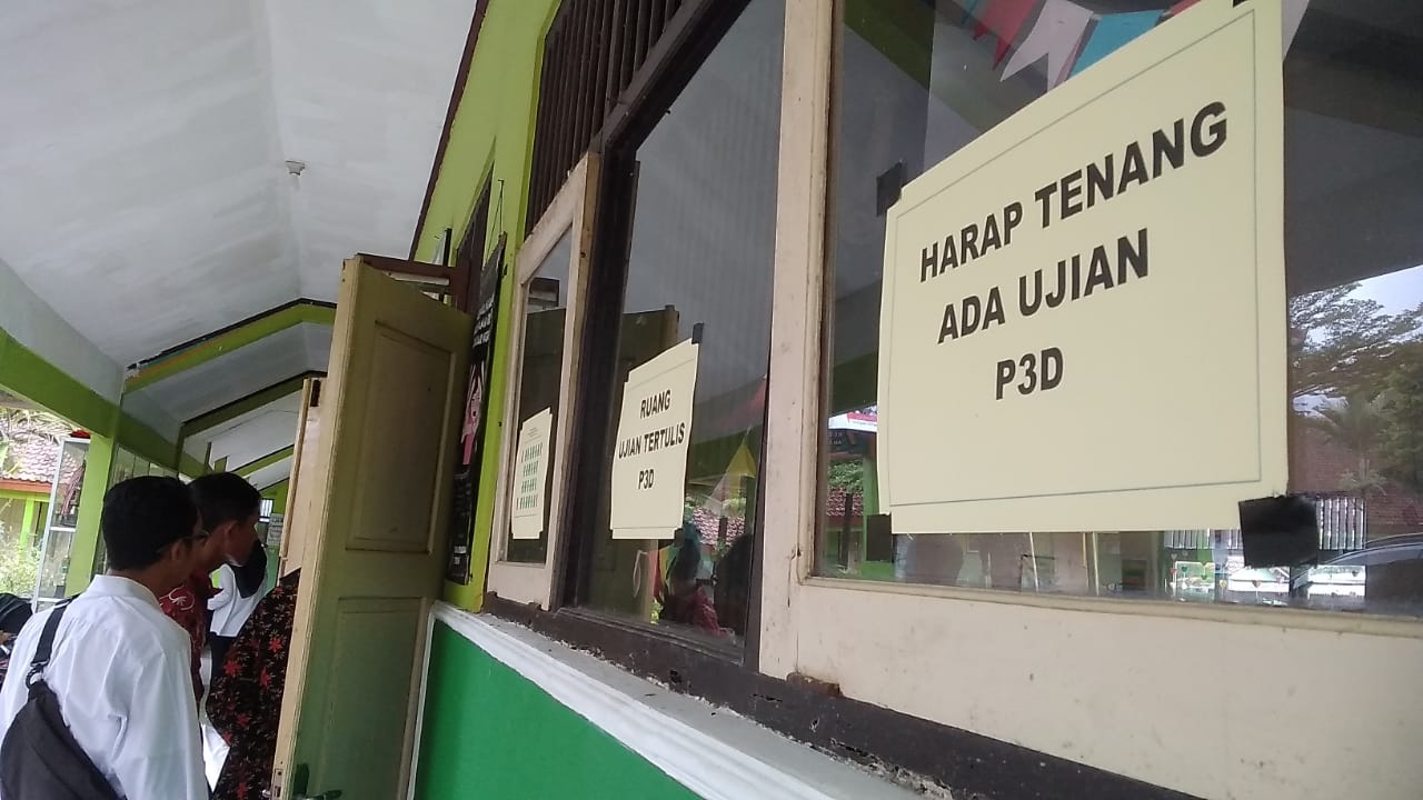Dua Desa di Tambak Gelar Ujian Tertulis P3D