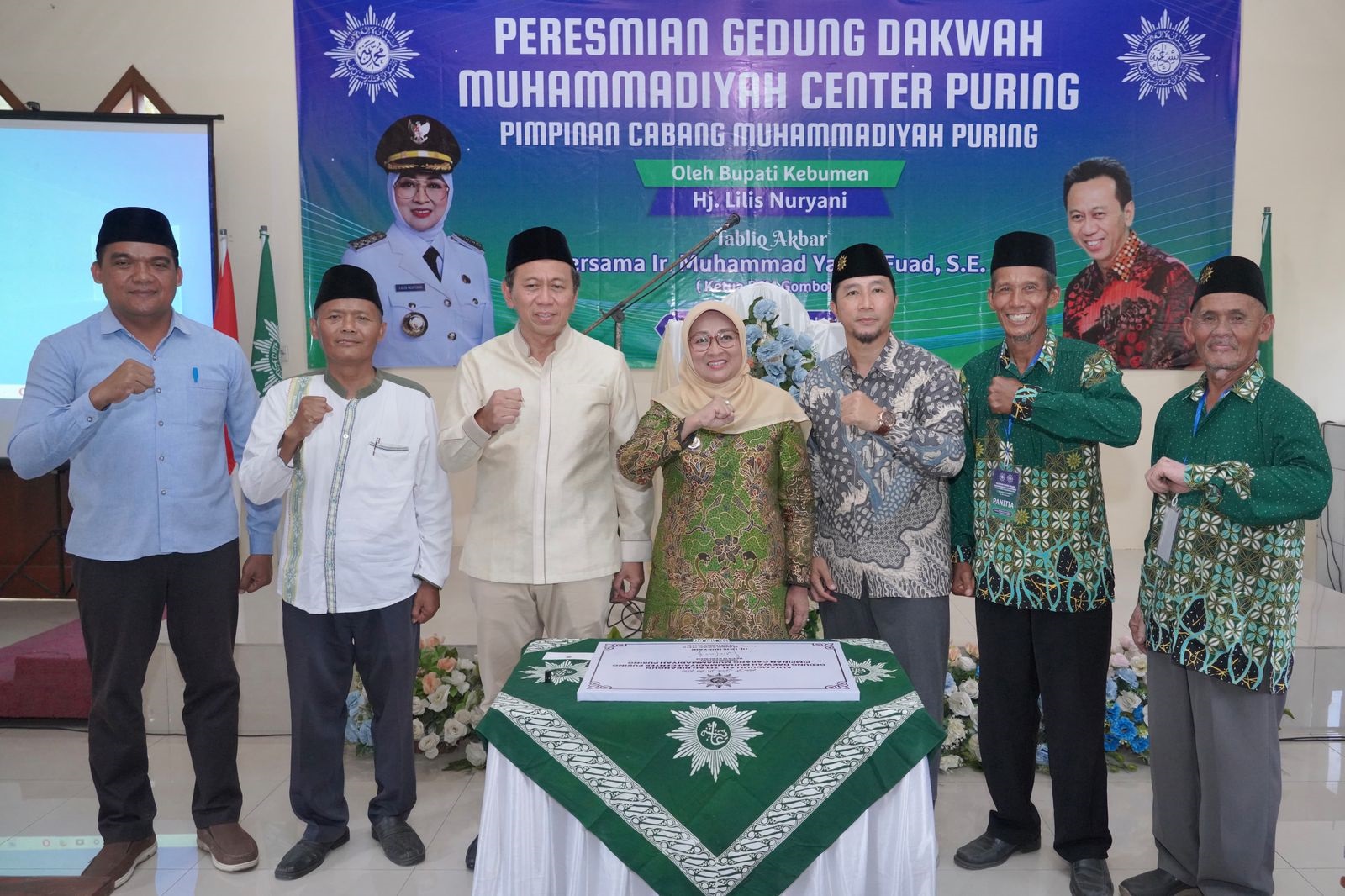 Bupati Resmikan Gedung Dakwah Muhammadiyah PCM Puring