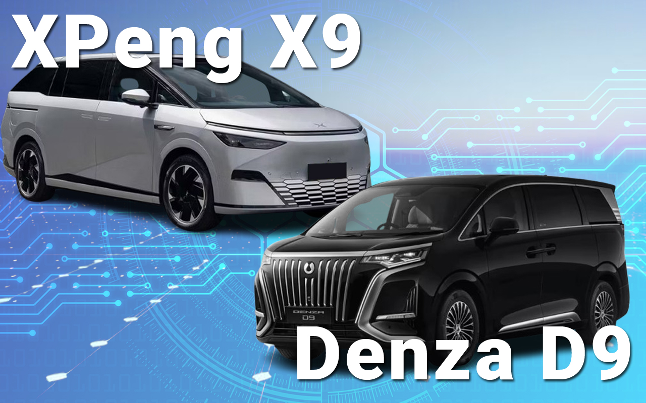 Perbandingan MPV Listrik XPeng X9 vs Denza D9, Siapa Juaranya?