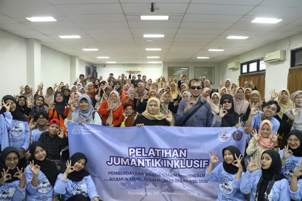 Persatuan Tunanetra Indonesia Apresiasi UMP Adakan Pelatihan Jumantik Inklusif