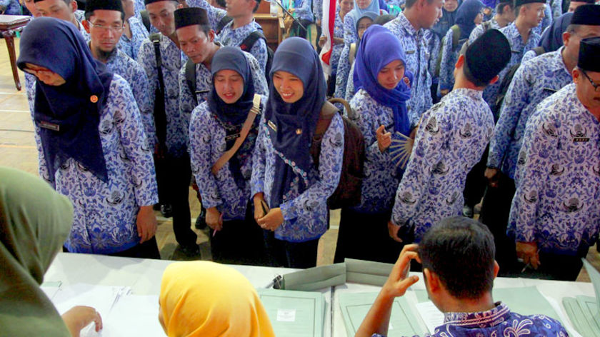 Akhirnya, 519 CPNS eks tenaga honorer K2 Diangkat Jadi PNS