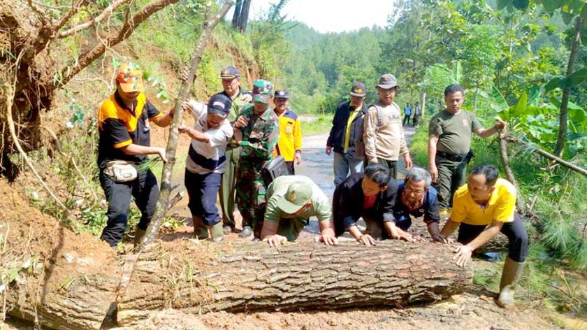 Akibat Longsor, Akses Sadang-Kebumen Terputus