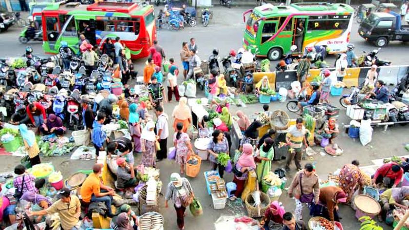 Atasi Kemacetan Lalu Lintas, Pedagang Pasar Wajib Masuk Kedalam Pasar