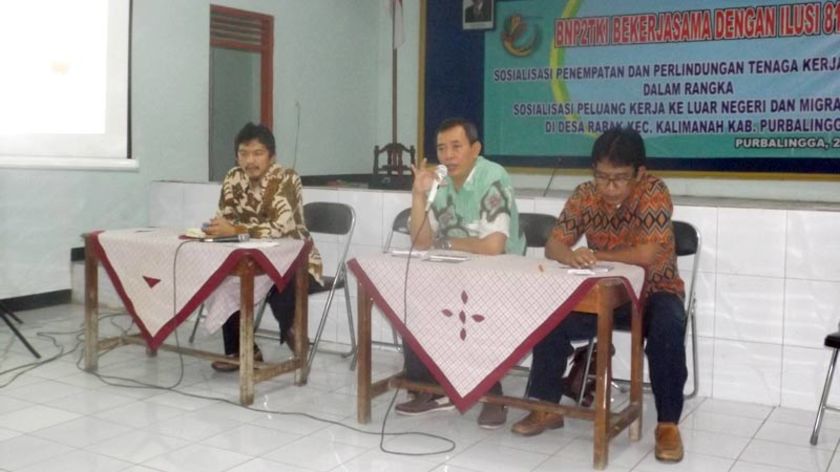 BNP2TKI Purbalingga Sosialisasikan Proses Penempatan TKI