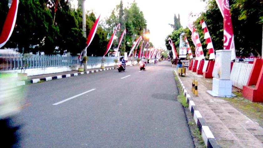 Imbas Pelebaran Jalan, Bangunan Milik Pemkab Purbalingga Dibongkar