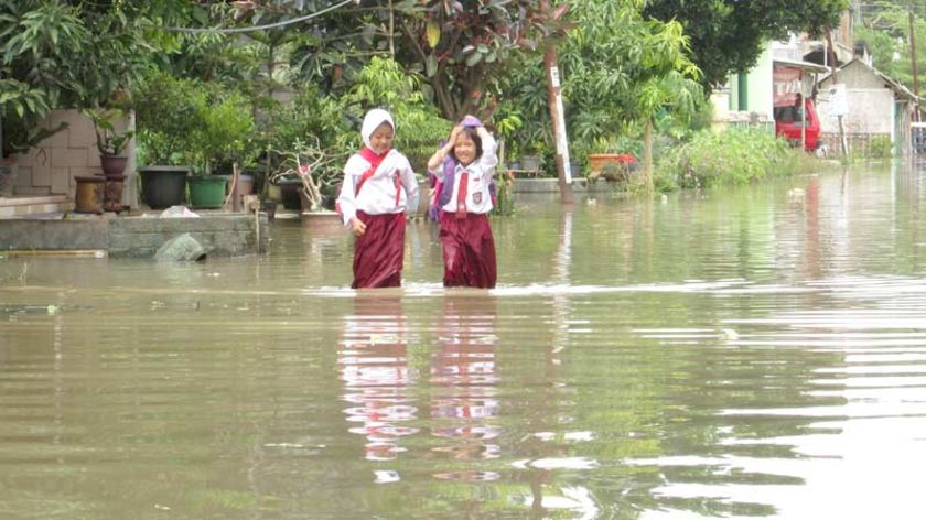 Banjir Mengganas di Sidareja, Ketinggian Capai 1,2 Meter