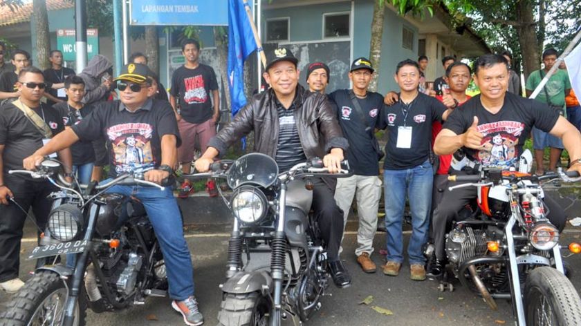 Jambore Nasional VII Motor CB, 40 Ribu Biker Banjiri Purwokerto