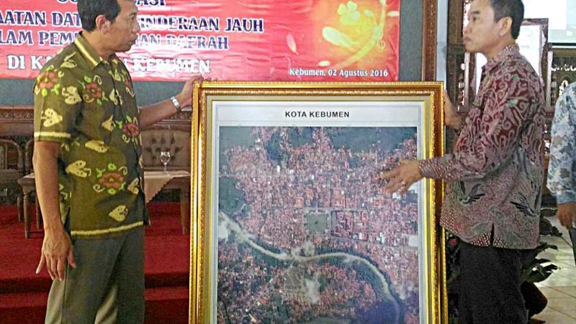 Data Satelit Bisa Untuk Susun RDTRK Kebumen