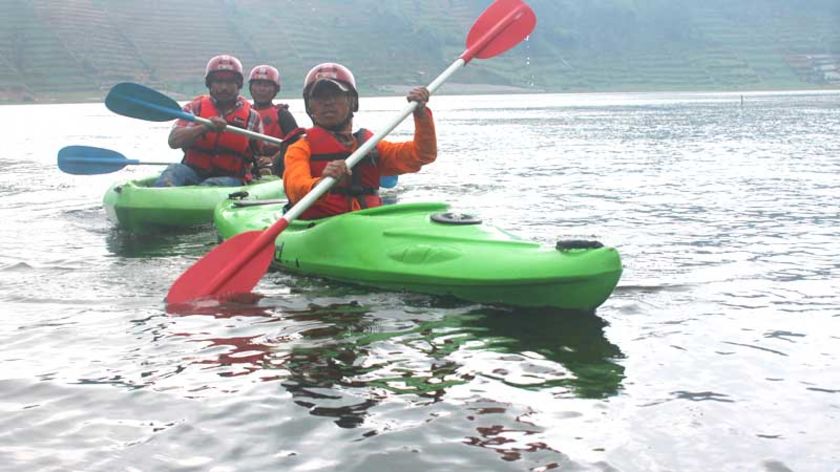 Kayak, Obyek Wisata Baru Telaga Merdada Dieng