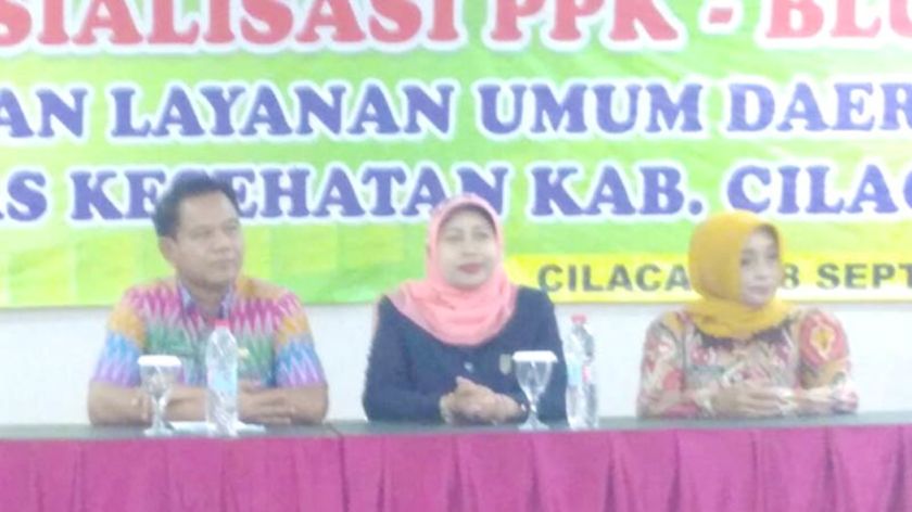 Dinas Kesehatan Kabupaten Cilacap Gelar Sosisalisasi Pola Pengelolaan Keuangan BLUD