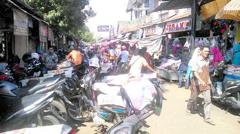 Parkir Kendaraan Dinilai Mengganggu, Pasar Tiban Ajibarang Ditiadakan